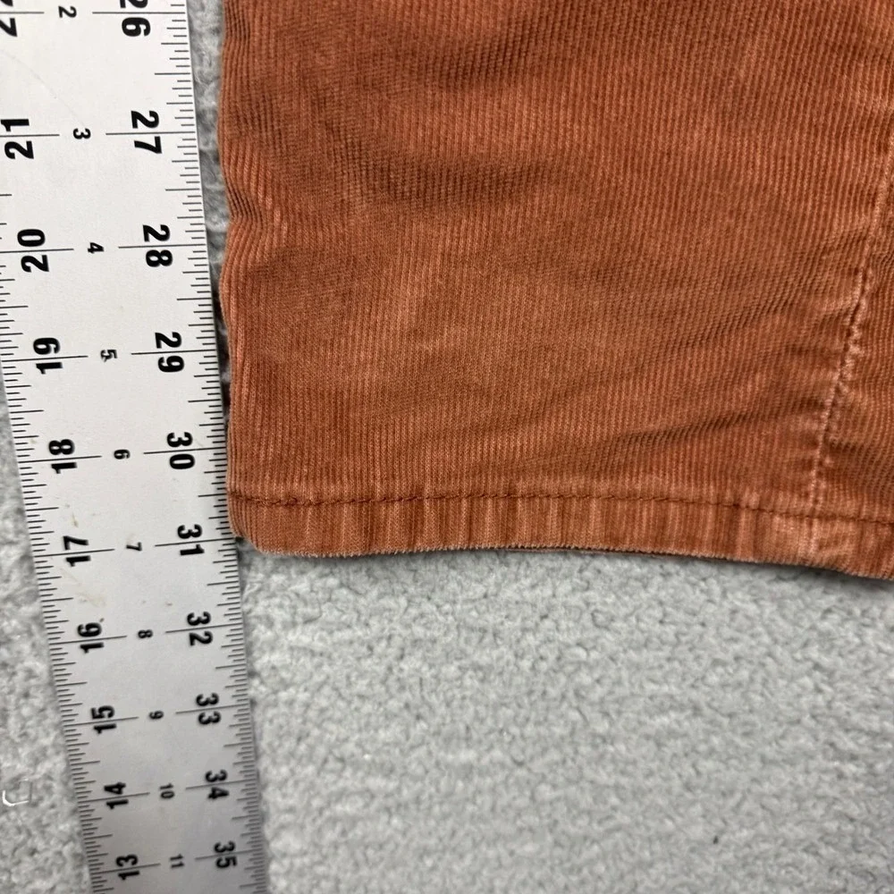 Levi's 511 Slim Fit Corduroy Pants Copper Orange‎ Men's Size 31x32